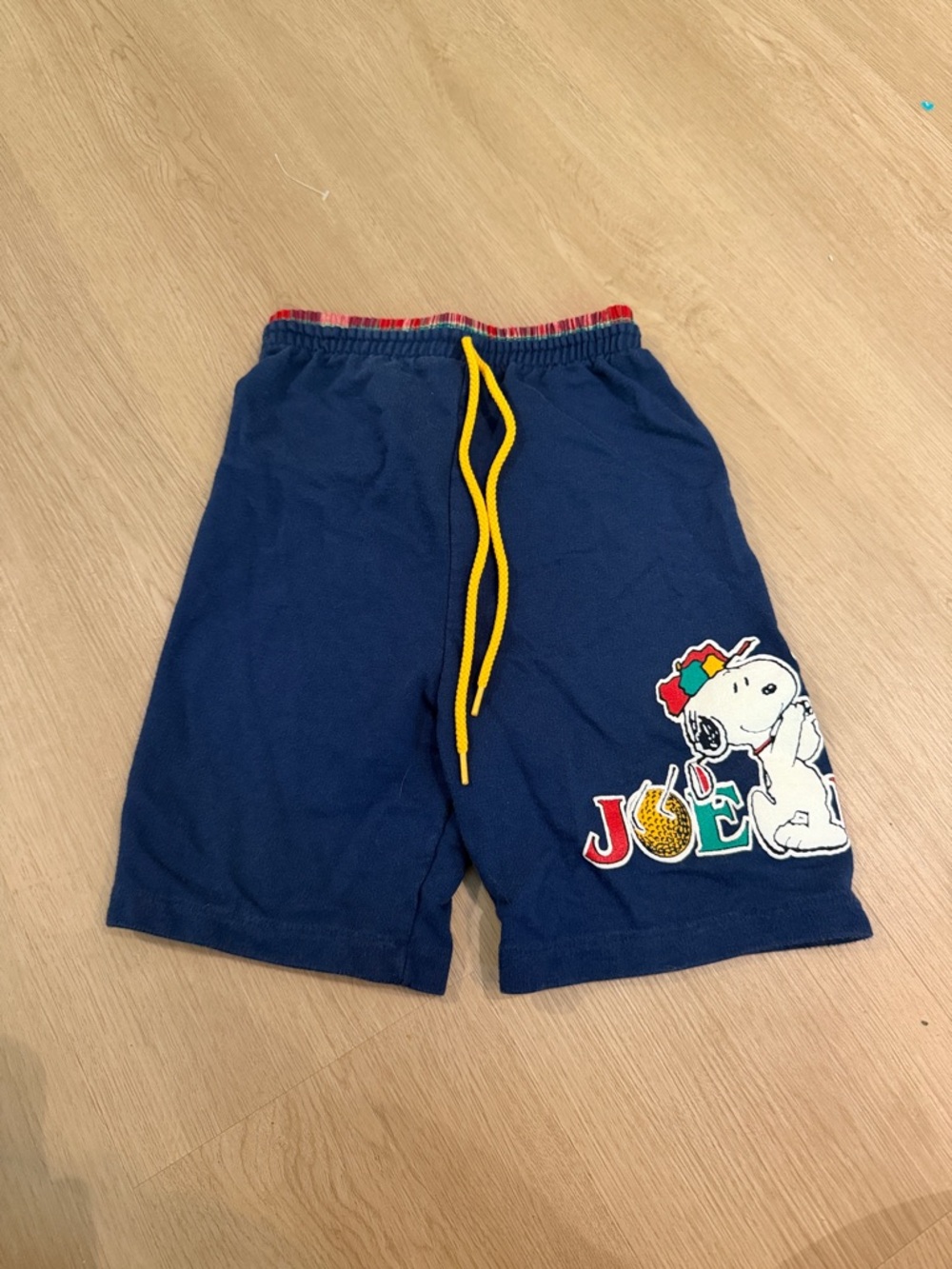 Kids Vintage Snoopy Joe Pro Golf Drawstring Shorts